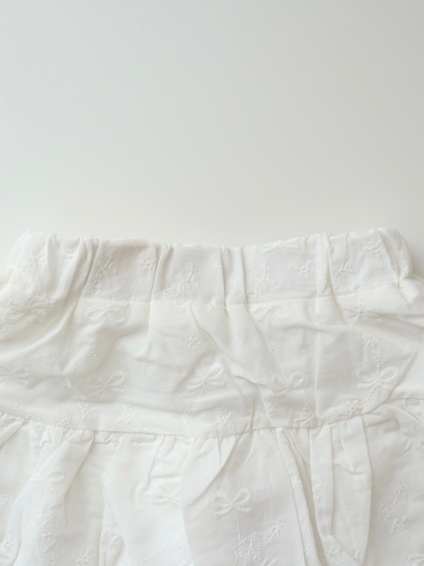 【即納】Pure Ribbon Embroidery Skirt