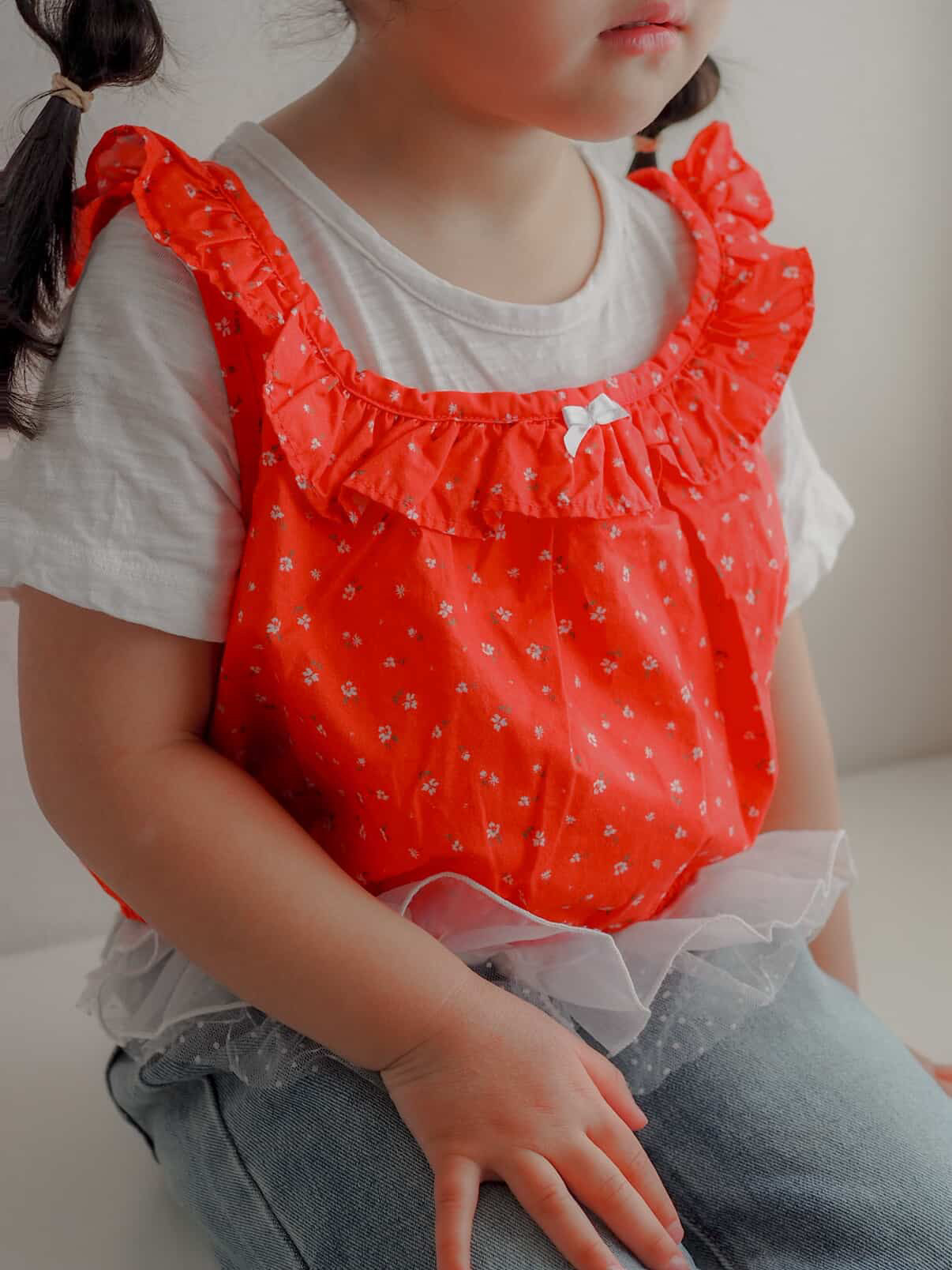 【即納】Sunny Bloom Frill Blouse