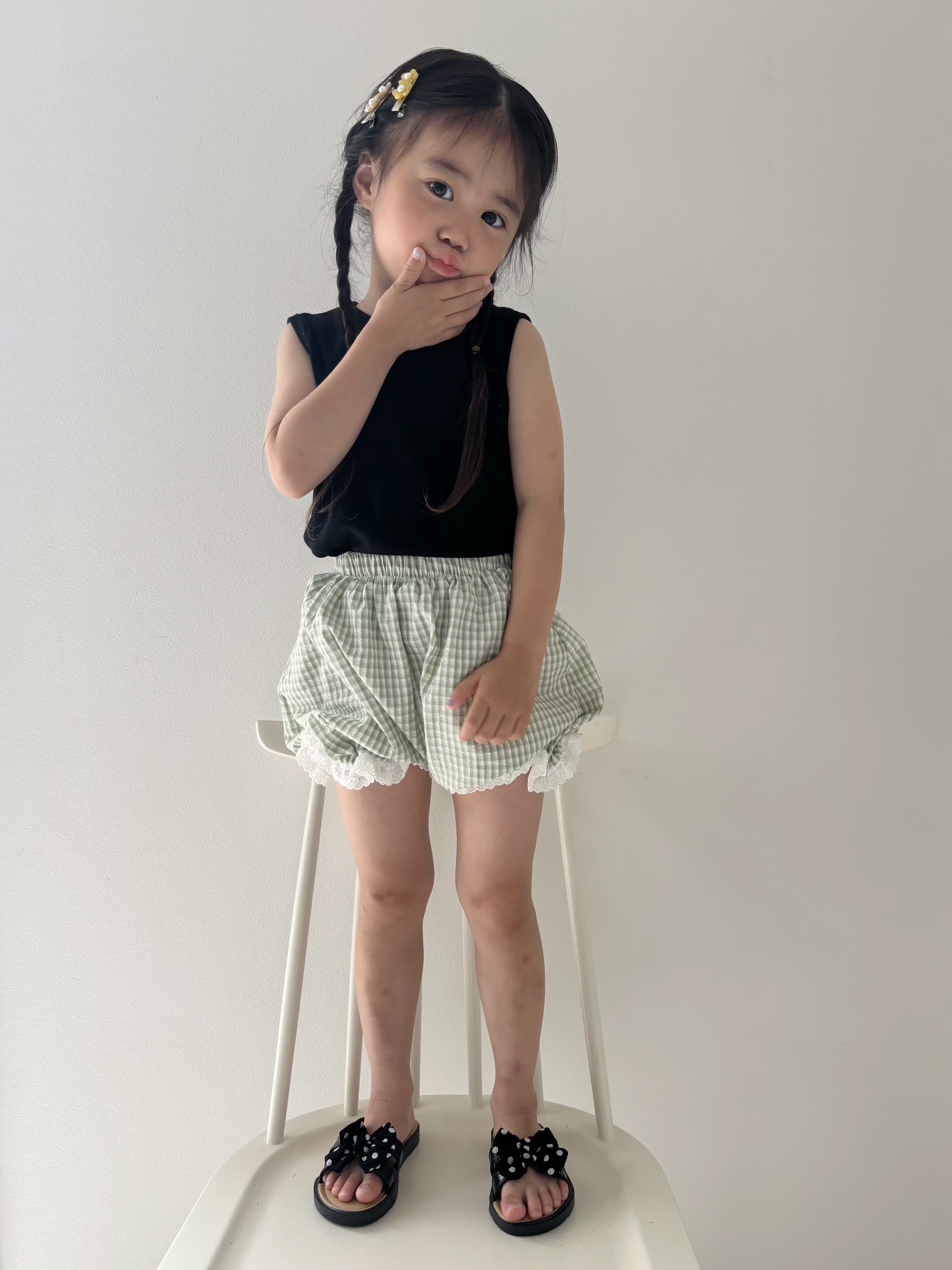 【即納】Lace Pumpkin Pants