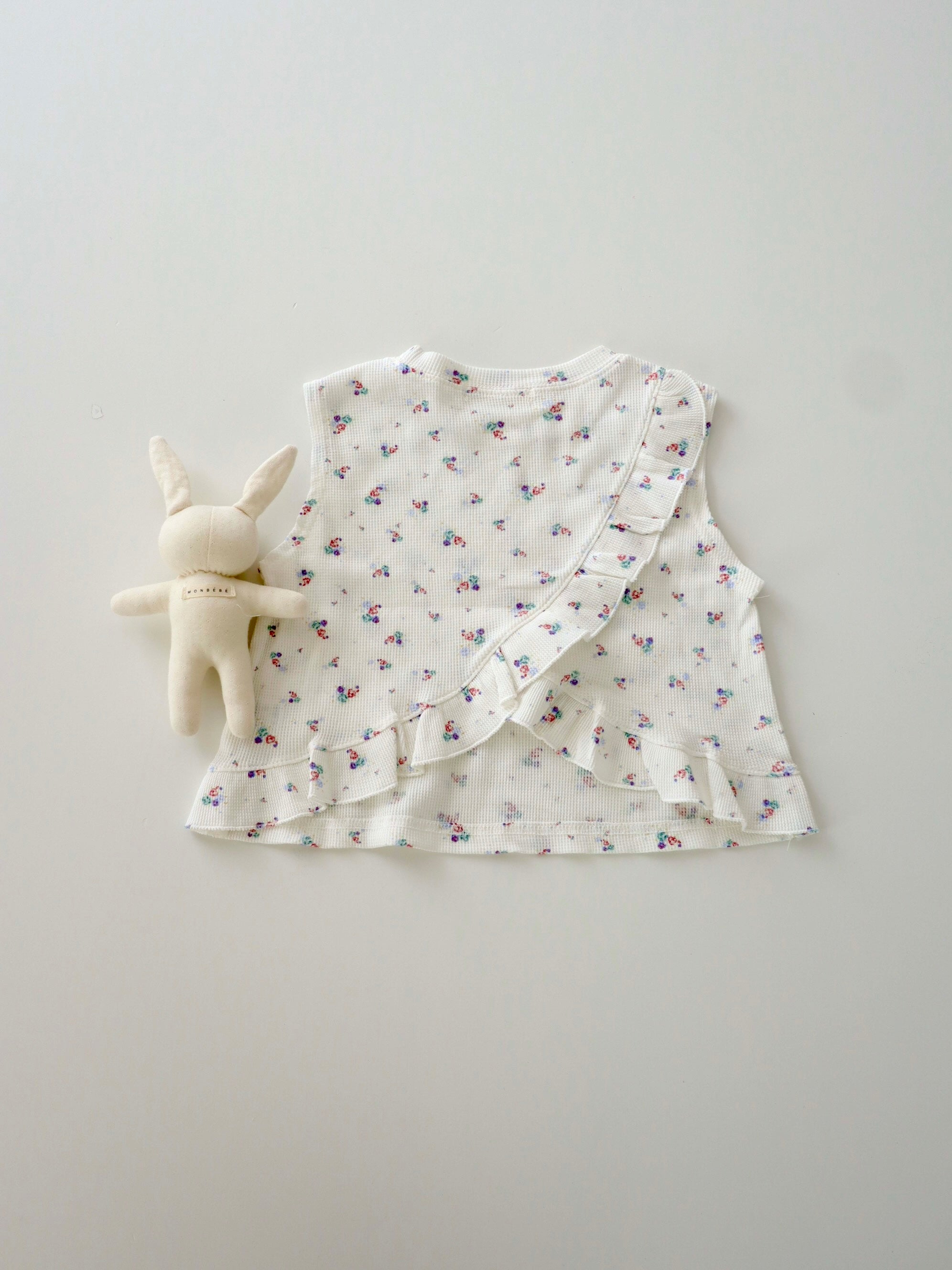 【即納】Waffle flower tee