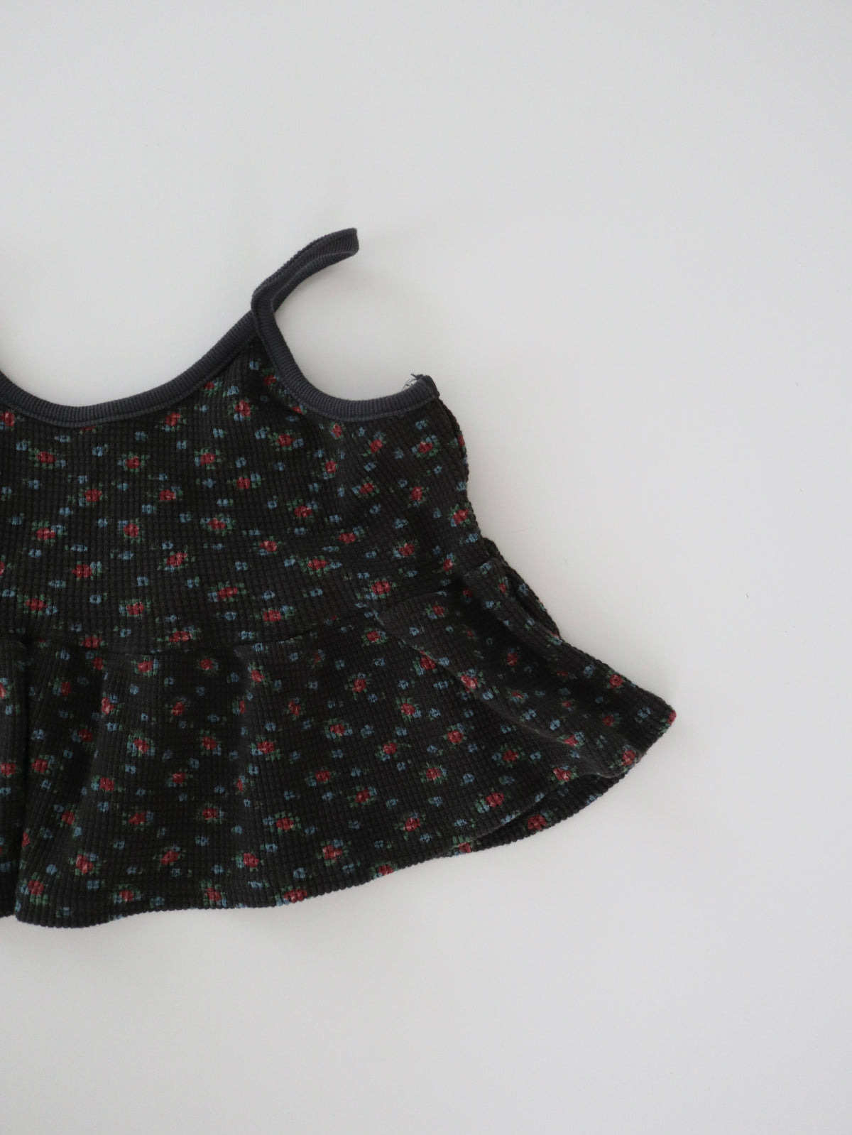 【即納】Charcoal Waffle Bustier