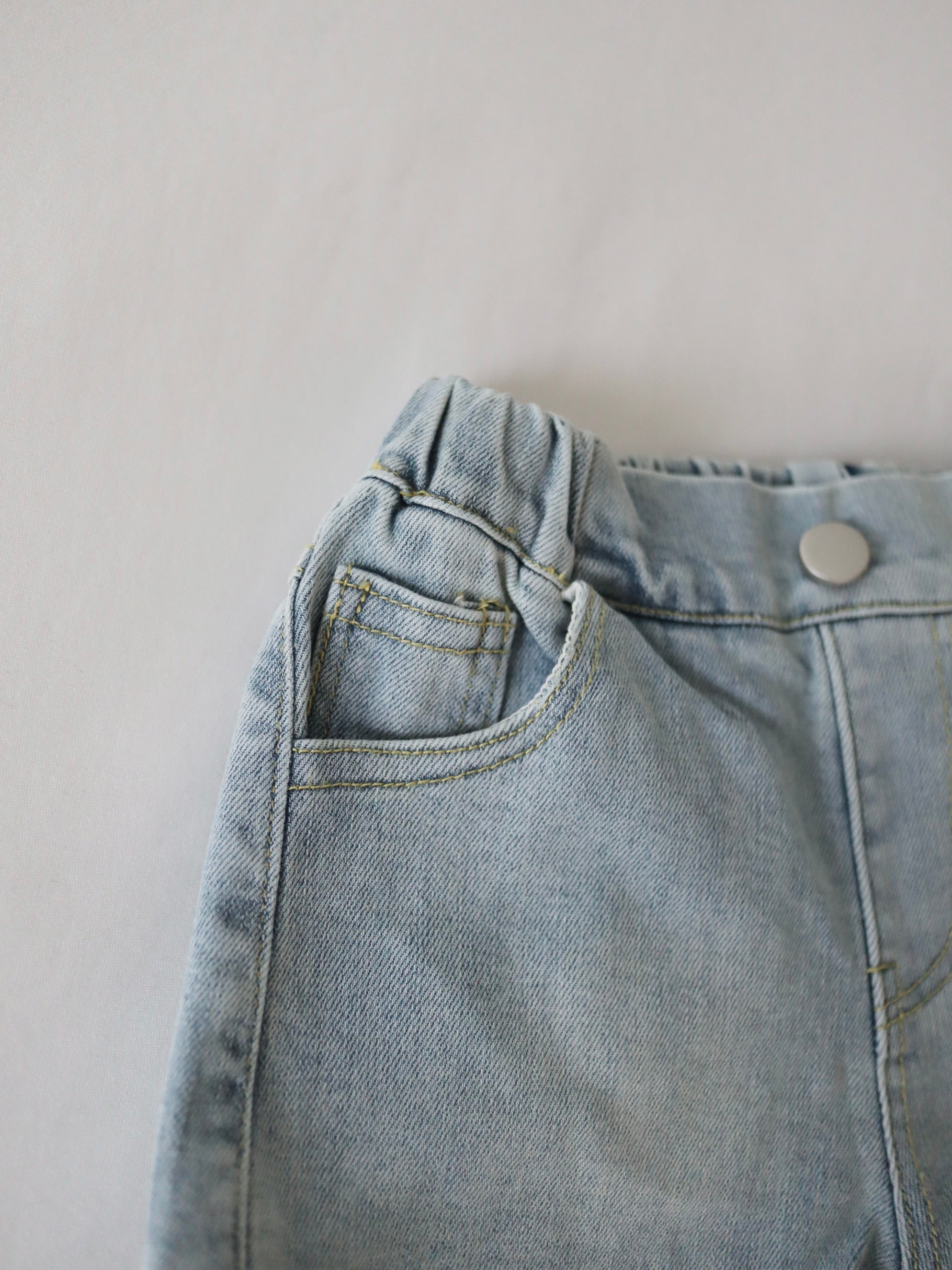 【即納】Ribbon Charm Denim