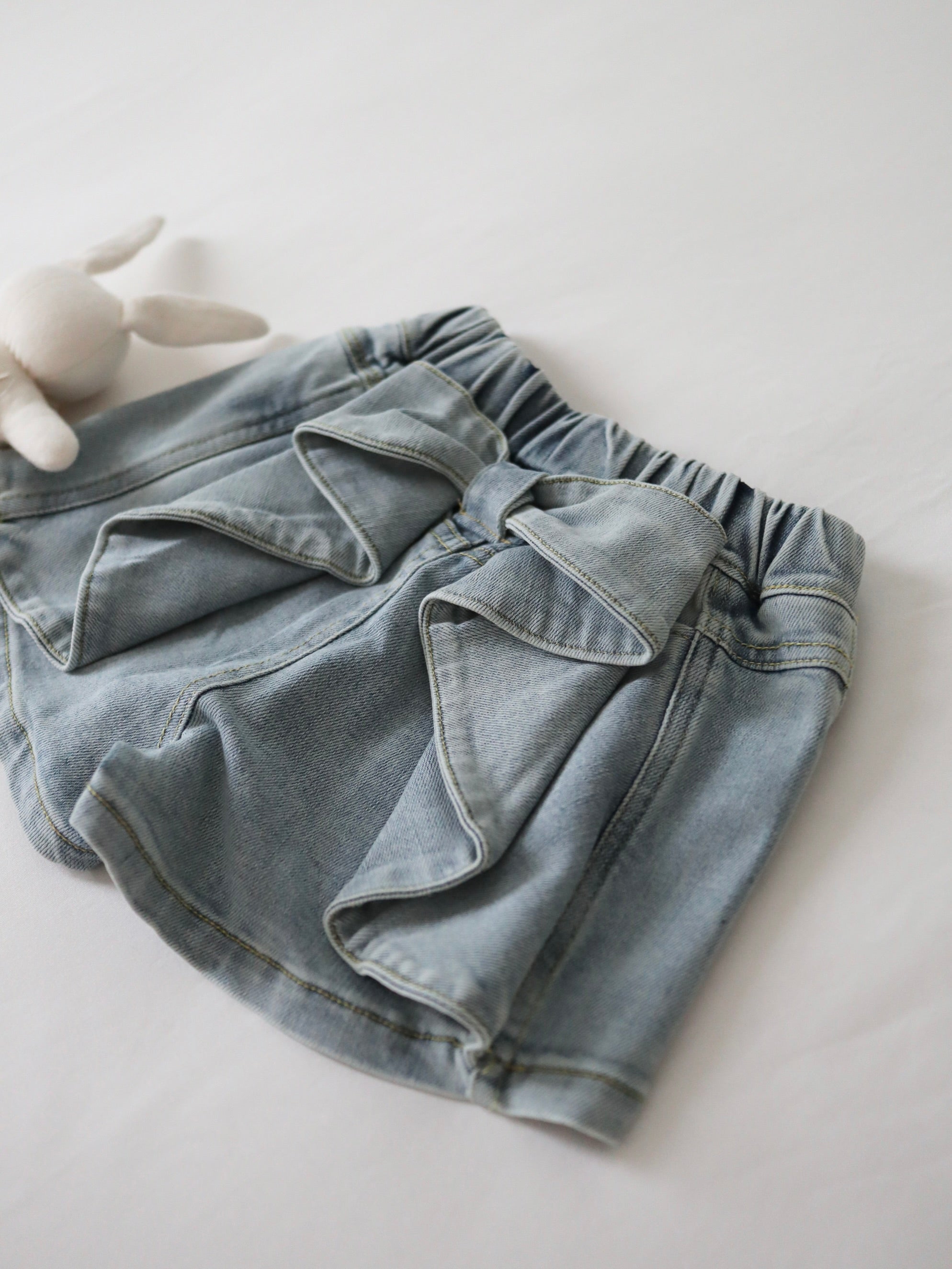 【即納】Ribbon Charm Denim