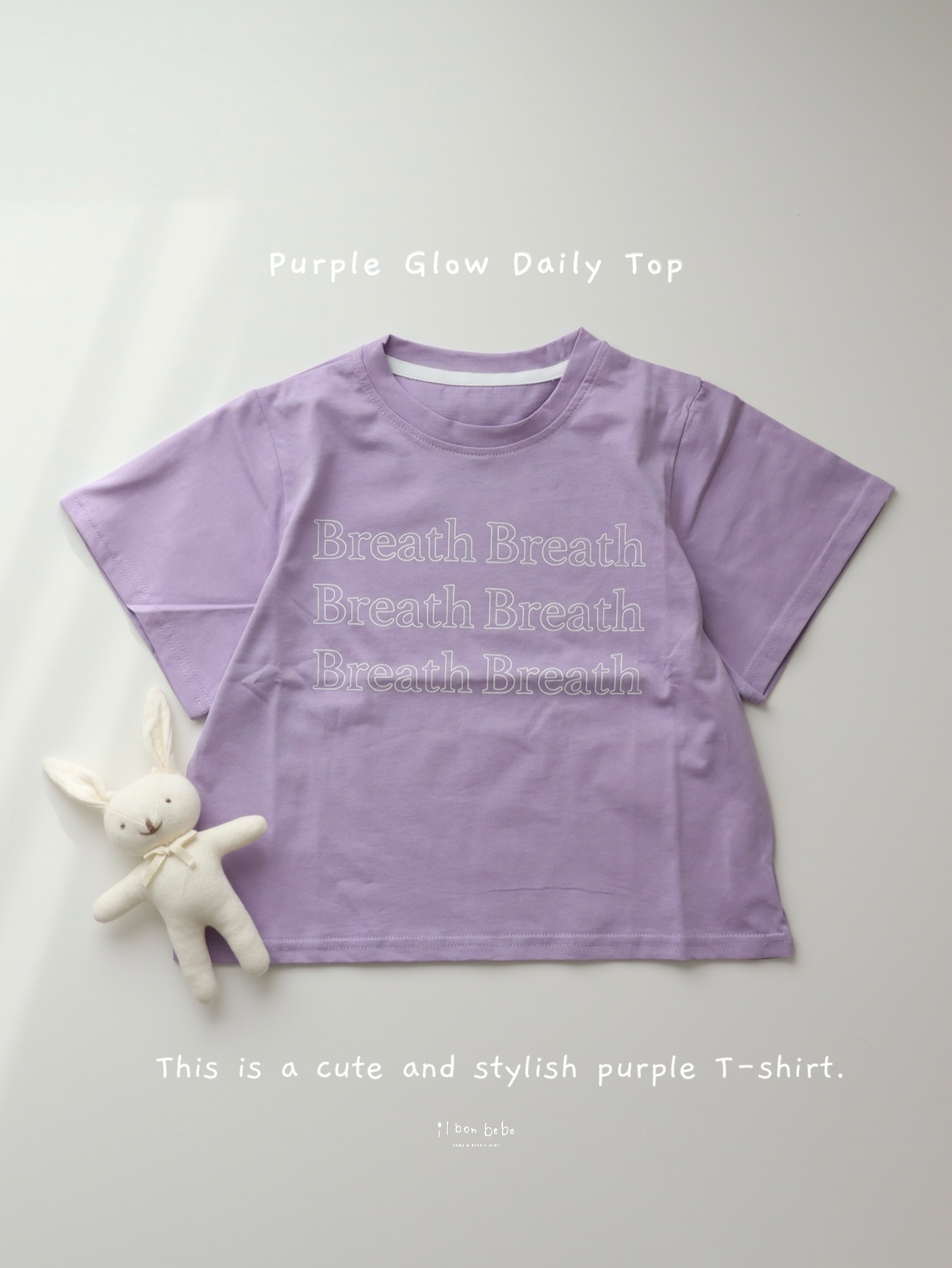 【即納】Purple Glow Daily Top