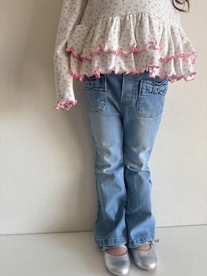 【即納】Princess Ribbon Jeans