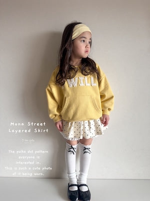 【即納】Mona Street Layered Skirt