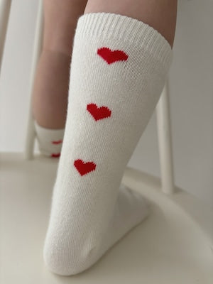 【即納】Sweet Heart Point Socks