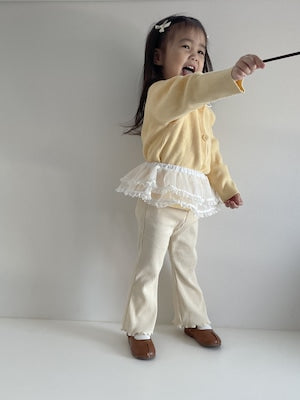 【即納】mellow flare pants