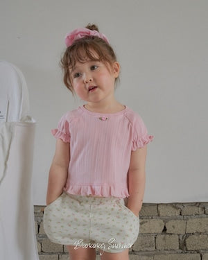 【即納】lily frill top