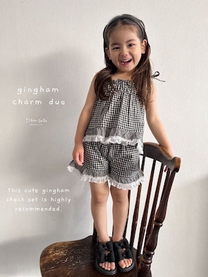【即納】gingham charm duo