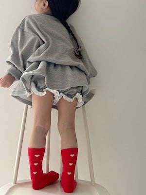 【即納】Sweet Heart Point Socks