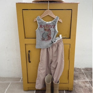 【即納】bunny lace tank