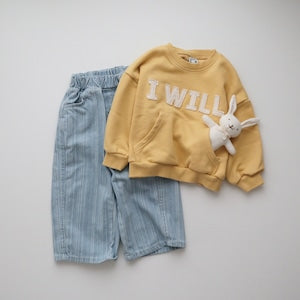 【即納】Stripe Kids Denim
