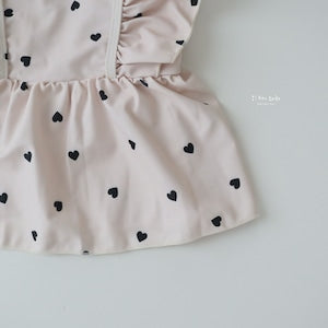 【即納】noir cream frill set