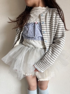 【即納】Berry Blue Check Cami
