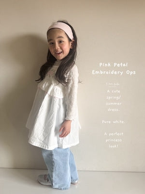 【即納】Pink Petal Embroidery Ops