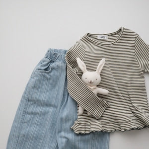 【即納】Stripe Kids Denim