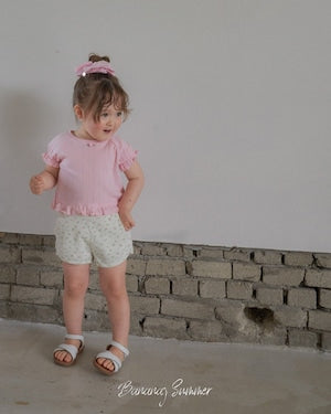 【即納】lily frill top