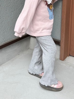 【即納】mellow flare pants
