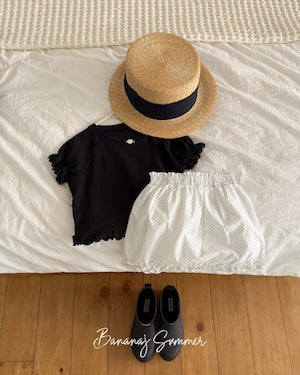 【即納】lily frill top