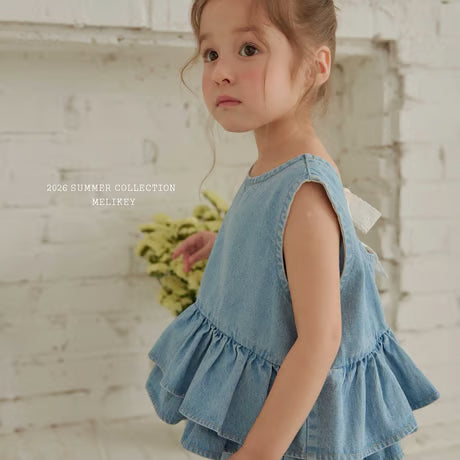 【即納】 Back Ribbon Peplum