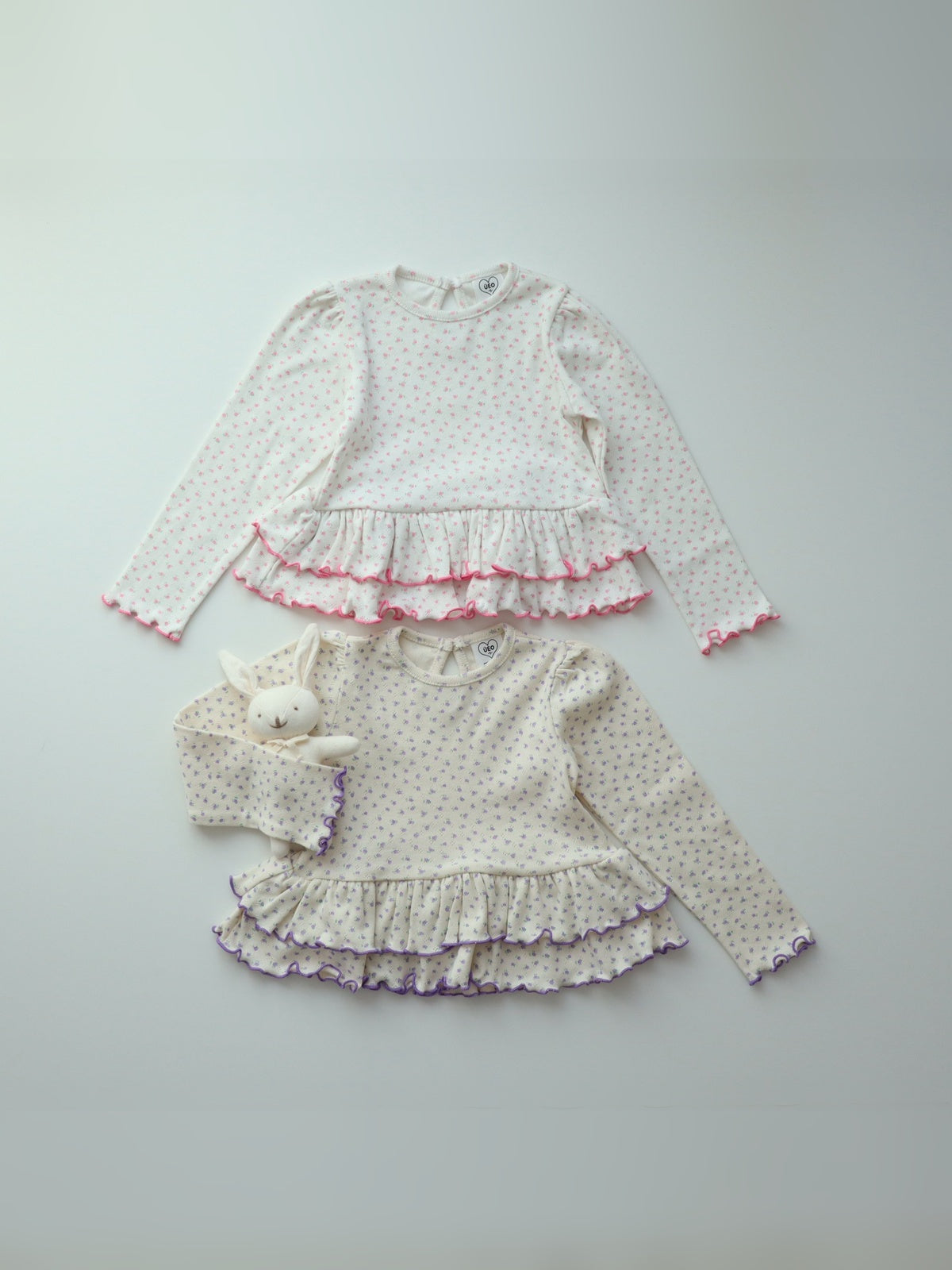 【即納】 Sweet Mellow Frill Tee