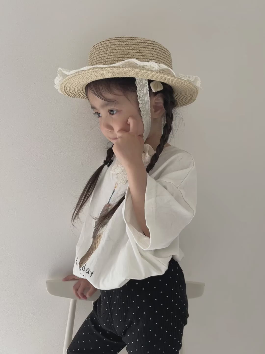 【即納】Sweet Black Summer Pants